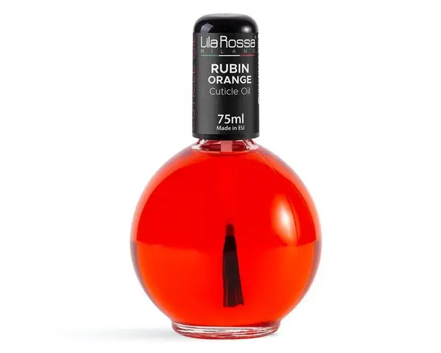 Ulei pentru Cuticule cu Pensula Lila Rossa Rubin Orange, 75 ml