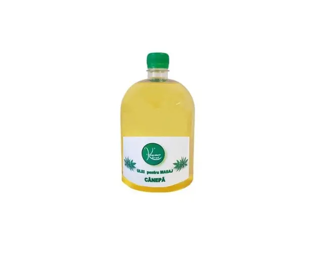 Ulei pentru Masaj cu Canepa Kosmo Oil, 500 ml