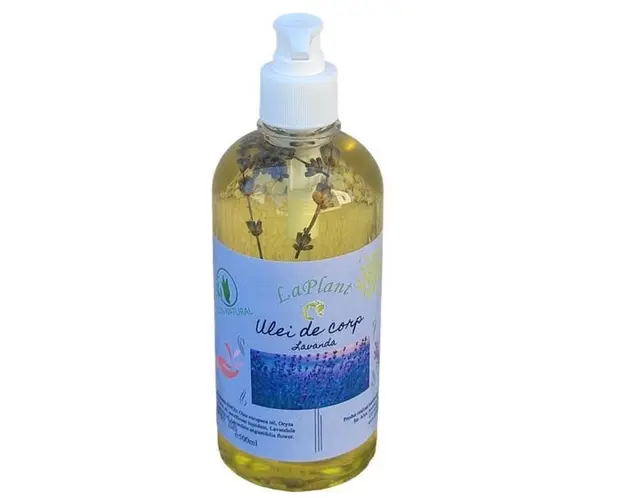 Ulei pentru masaj cu lavanda LaPlant, 500 ml