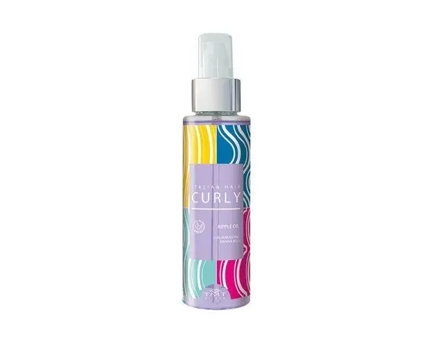 Ulei pentru Parul Cret Deteriorat &amp; Fragil Tmt Milano Curly Ripple Oil, 100 ml