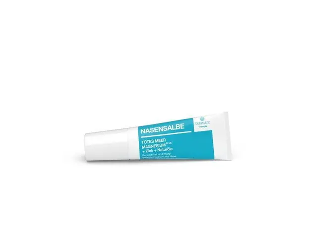Unguent nazal extern cosmetic, cu minerale, zinc si uleiuri naturale Dermasel 10 g