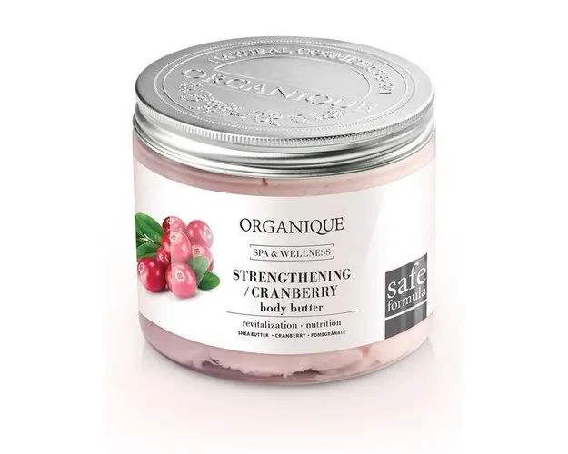 Unt corporal cu merisoare si rodie, Organique, 200 ml