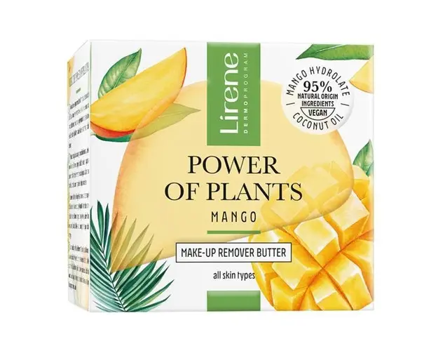 Unt demachiant Lirene Power Of Plants - Mango, 45 g