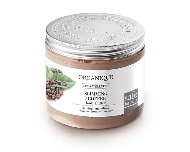 Unt pentru slabire, anticelulitic, cu cafea Organique, 200 ml