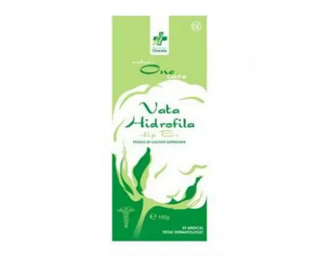 Vata Hidrofila Tip B Onedia, 100 g