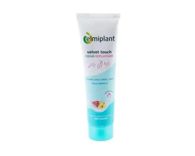 Velvet Touch Crema Depilatoare Piele Normala Struguri Elmiplant, 150ml 
