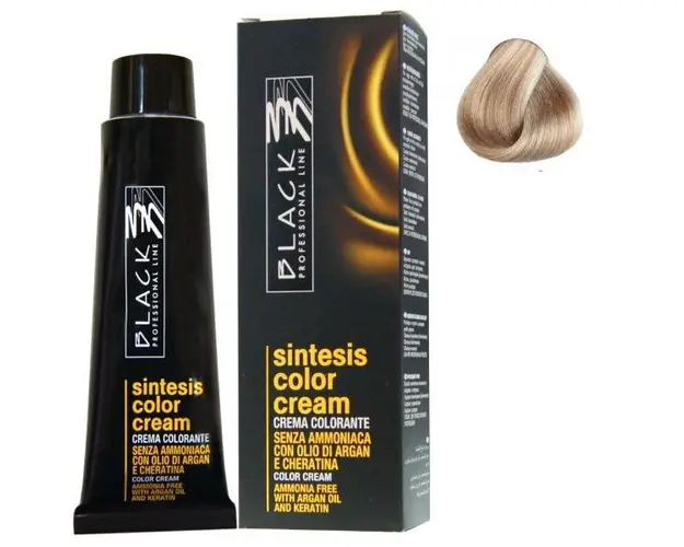 Vopsea Crema Demi-permanenta - Black Professional Line Sintesis Color Cream, nuanta 8.03 Honey, 100ml