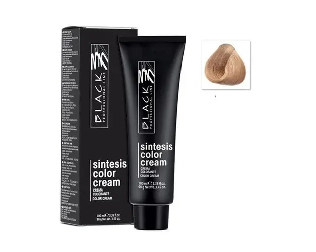 Vopsea Crema Permanenta - Black Professional Line Sintesis Color Cream, nuanta 8.03 Honey, 100ml