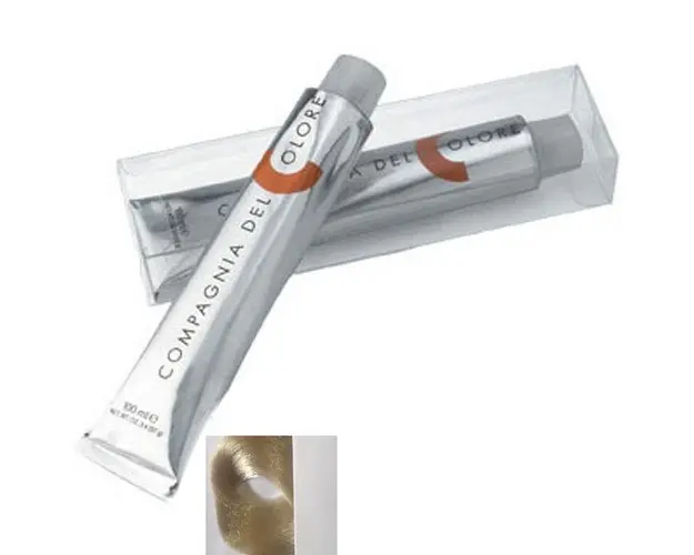 Vopsea Crema Permanenta Compagnia del Colore, nuanta Biondo Chiarissimo Dorato 10.3, 100 ml