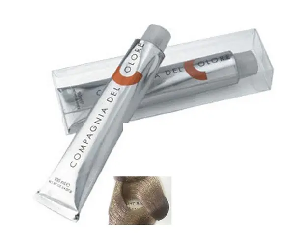 Vopsea Crema Permanenta Compagnia del Colore, nuanta Biondo Chiarissimo Naturale Cenere 9.01, 100 ml - Amonia Free