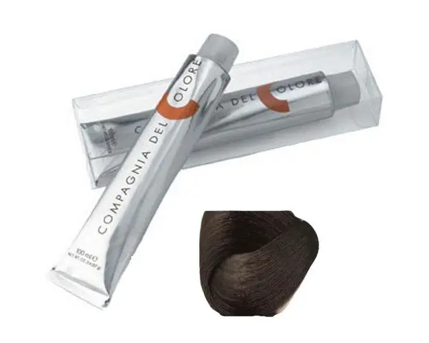 Vopsea Crema Permanenta Compagnia del Colore, nuanta Bruno 2, 100 ml