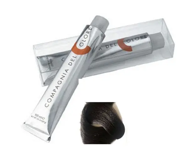 Vopsea Crema Permanenta Compagnia del Colore, nuanta Castano Chiaro 5, 100 ml - Amonia Free