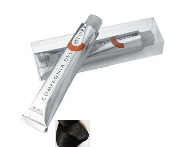 Vopsea Crema Permanenta Compagnia del Colore, nuanta Castano Chiaro Extra Intenso 5.000, 100 ml
