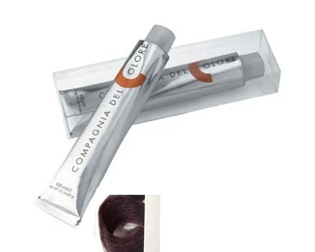Vopsea Crema Permanenta Compagnia del Colore, nuanta Castano Chiaro Viola 5.2, 100 ml