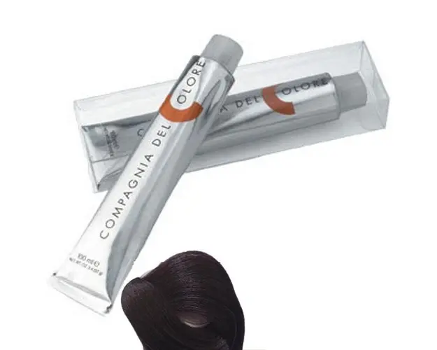 Vopsea Crema Permanenta Compagnia del Colore, nuanta Castano Mogano 4.5, 100 ml
