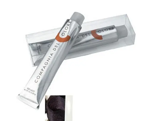 Vopsea Crema Permanenta Compagnia del Colore, nuanta Castano Viola 4.2, 100 ml - Amonia Free