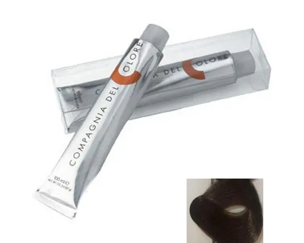 Vopsea Crema Permanenta Compagnia del Colore, nuanta Gianduia 5.8, 100 ml