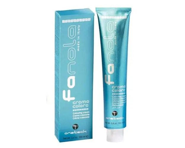 Vopsea Crema Permanenta Fanola 8.43 Blond Cupru Auriu Deschis, 100 ml
