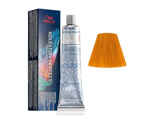 Vopsea Crema Permanenta Mixton - Wella Professionals Koleston Perfect Special Mix, nuanta 0/33 Auriu Intens