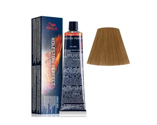 Vopsea Crema Permanenta - Wella Professionals Koleston Perfect ME+ Deep Browns, nuanta 8/7 Blond Deschis Castaniu