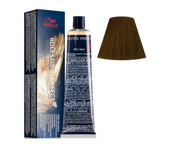 Vopsea Crema Permanenta - Wella Professionals Koleston Perfect ME+ Pure Naturals, nuanta 66/0 Blond Inchis Intens