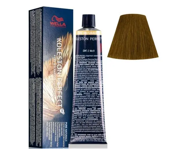 Vopsea Crema Permanenta - Wella Professionals Koleston Perfect ME+ Pure Naturals, nuanta 7/00 Blond Mediu Natural