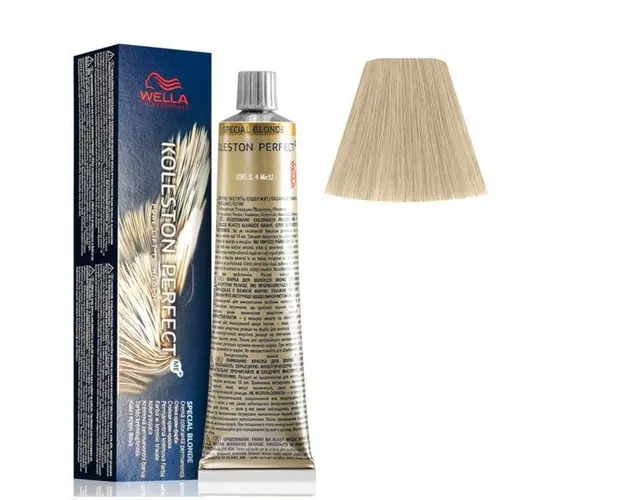 Vopsea Crema Permanenta - Wella Professionals Koleston Perfect ME+ Special Blonde, nuanta 12/22 Blond Special Mat Intens