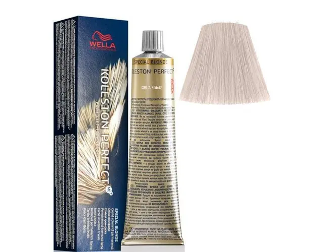 Vopsea Crema Permanenta - Wella Professionals Koleston Perfect ME+ Special Blonde, nuanta 12/96 Blond Special Albastrui Violet