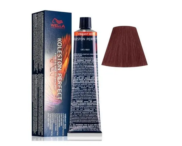 Vopsea Crema Permanenta - Wella Professionals Koleston Perfect ME+ Vibrant Reds, nuanta 6/41 Blond Inchis Aramiu Cenusiu
