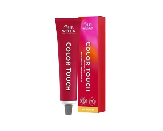 Vopsea de Par Demipermanenta - Wella Professionals Color Touch, Rich Naturals, Light Blonde Pearl Ash 8/81, 60 ml