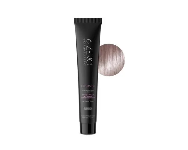 Vopsea de par permanenta, 6.Zero Kromside Euphoria blond irise cenusiu platinat 10.21 100 ml