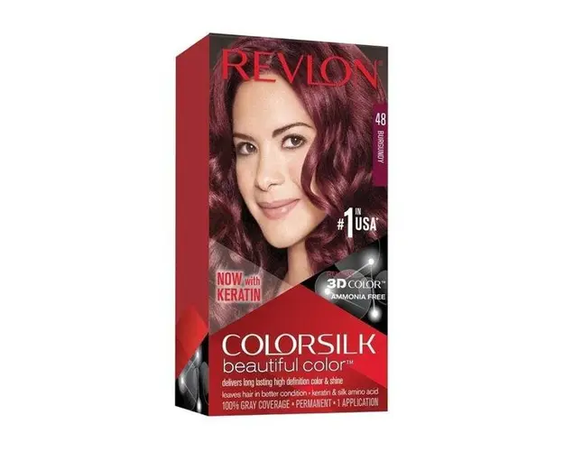 Vopsea de Par Revlon - Colorsilk, nuanta 48 Burgundy, 1 buc