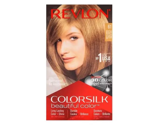 Vopsea de Par Revlon - Colorsilk, nuanta 61 Dark Blonde, 1 buc