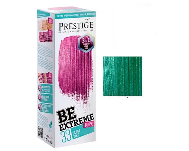 Vopsea de Par Semi-Permanenta Rosa Impex BeExtreme Prestige Vip's, nuanta BE52, 100 ml