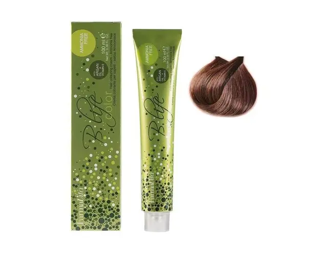 Vopsea Demi-permanenta - FarmaVita B. Life Color, nuanta 6.34 Dark Amber Blonde, 100 ml