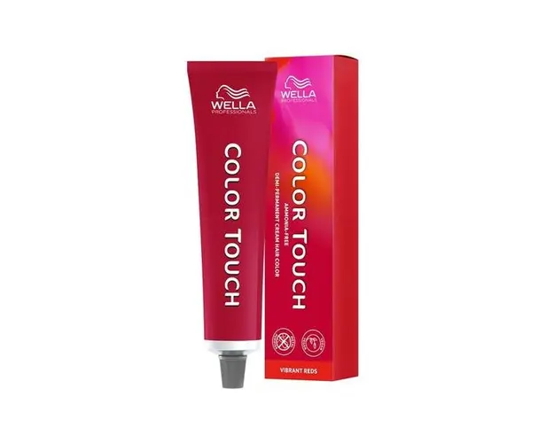 Vopsea de Par Demipermanenta - Wella Professionals Color Touch, Vibrant Reds, Medium Brown Mahogany Brown 4/57, 60 ml