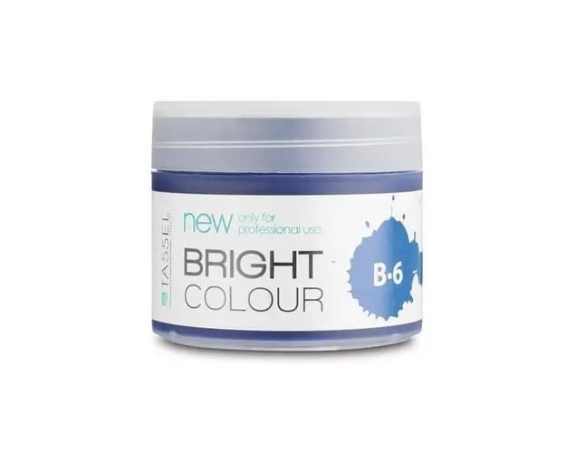 Vopsea directa par Tassel Bright Color, Azul Fantesia Albastru B-6, 100 ml