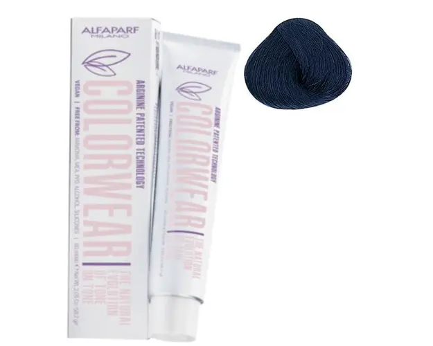 Vopsea Demi-permanenta Ton pe Ton - Alfaparf Milano Color Wear New, nuanta nr 1.11
