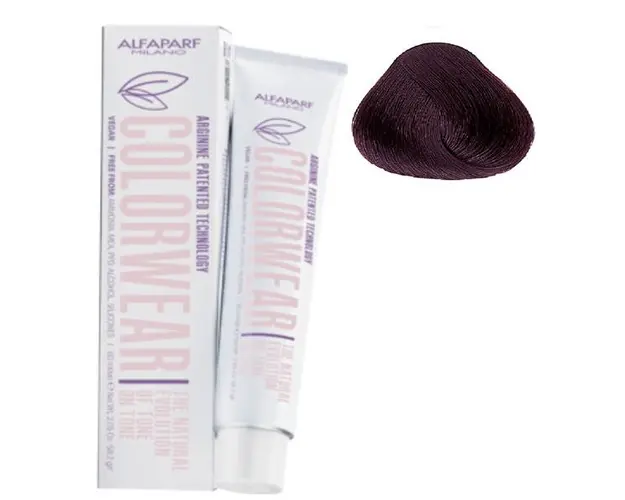 Vopsea Demi-permanenta Ton pe Ton - Alfaparf Milano Color Wear New, nuanta nr 4.52