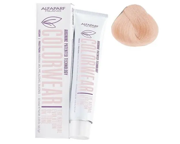 Vopsea Demi-permanenta Ton pe Ton - Alfaparf Milano Color Wear New, nuanta nr 10 BG (10.321 Beige Glacé)