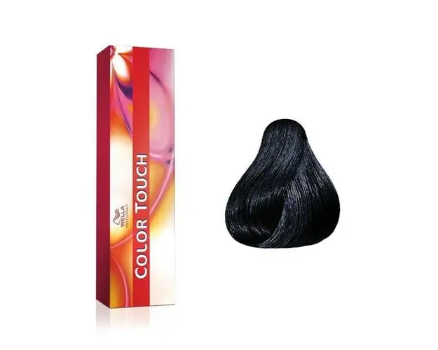 Vopsea Demipermanenta - Wella Professionals Color Touch nuanta 2/0 negru 