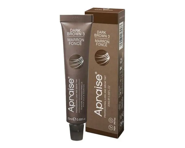 Vopsea gene si sprancene Apraise Dark Brown 3 20 ml