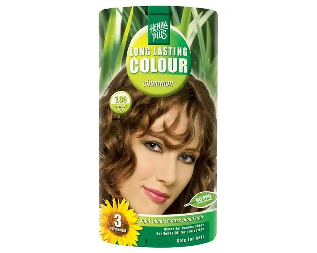 Vopsea par, Long Lasting Colour, 7.38 Cinnamon, Hennaplus