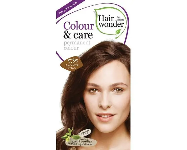 Vopsea par naturala, Colour & Care, 5.35 Chocolate Brown, Hairwonder