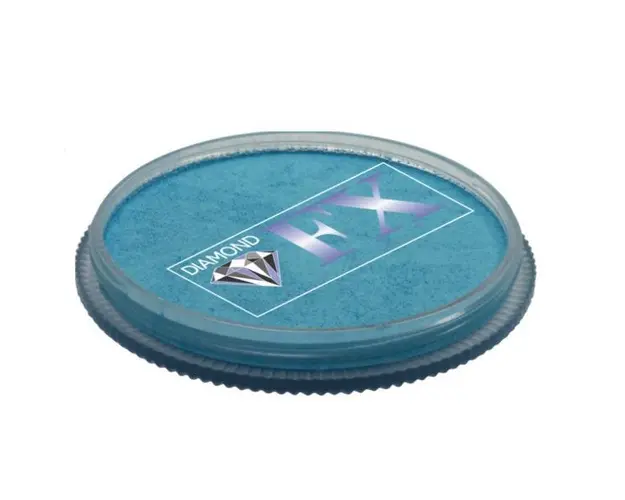 Vopsea pentru fata sau corp, Diamond FX Albastru Deschis Mat, 30 g