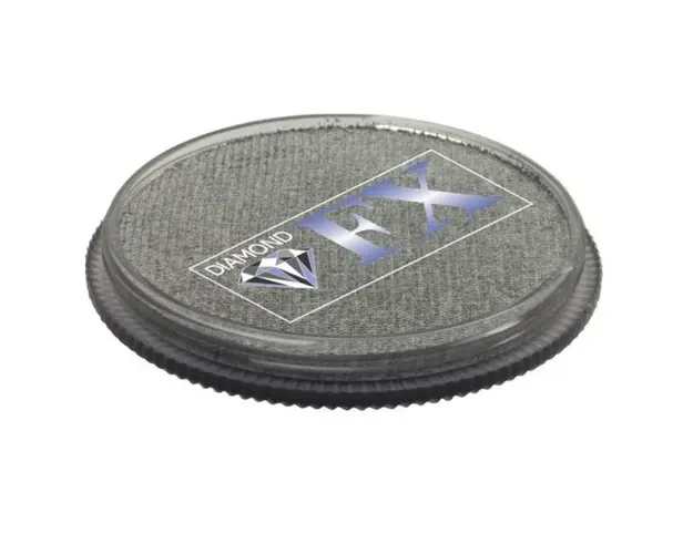 Vopsea pentru fata sau corp, Diamond FX Argintiu Metalic, 30 g