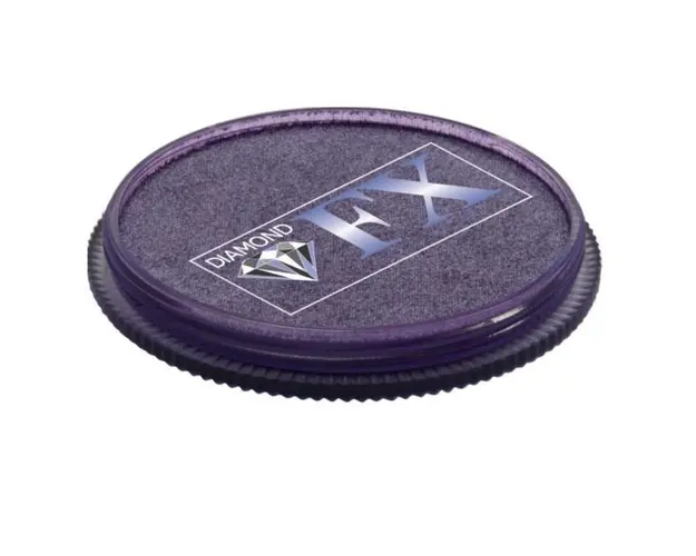 Vopsea pentru fata sau corp, Diamond FX Mov Metalic, 30 g