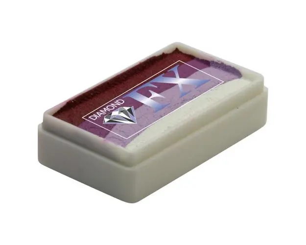 Vopsea pentru fata sau corp, Diamond FX Splitcake Trandafir Purpuriu, 28 g