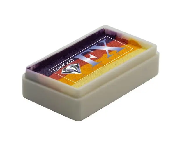 Vopsea pentru fata sau corp, Diamond FX Splitcake Papaya Party, 28 g