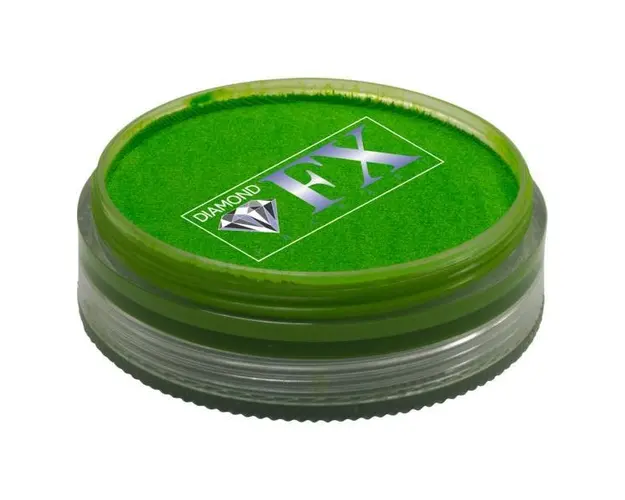 Vopsea pentru fata sau corp, Diamond FX Verde Deschis Mat, 45 g